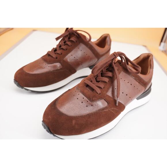 Allen Edmonds Emmett Brown Snuff Leather Lace up Casual SneakerSZ 11.5 New low main image 6